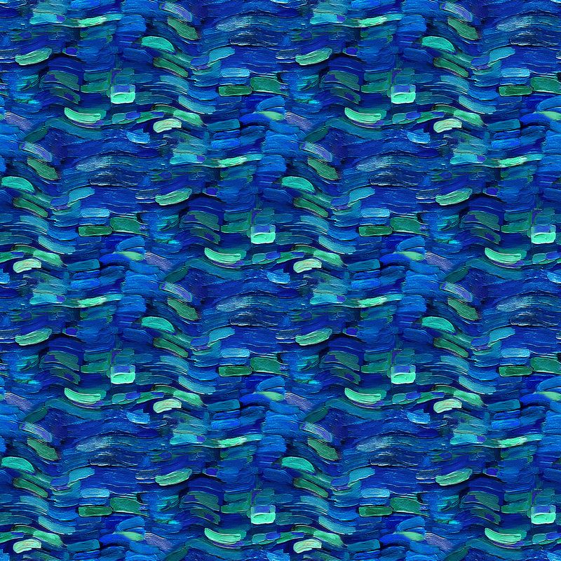 Regatta - Wave in Dark Blue - Iosif Derecichei - Northcott (Pre-order: Apr 2027)