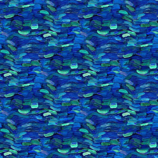 Regatta - Wave in Dark Blue - Iosif Derecichei - Northcott (Pre-order: Apr 2027)