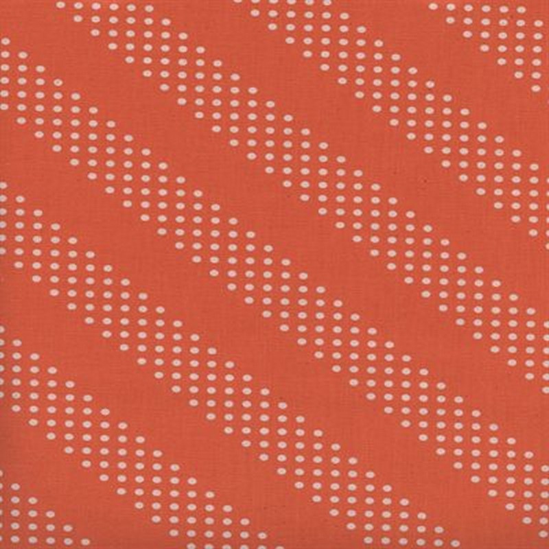Cotton + Steel Basics - Dottie in Tangerine