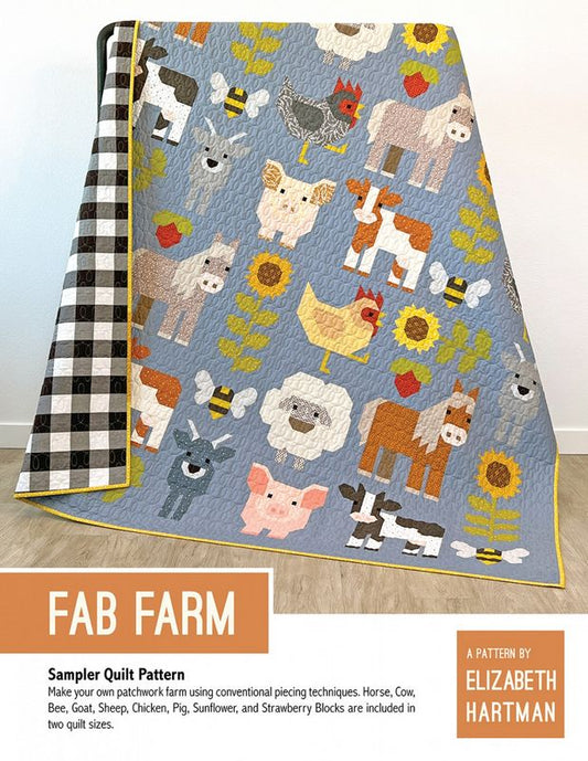 Fab Farm Quilt Pattern - Elizabeth Hartman (Pre-order: July 2024)