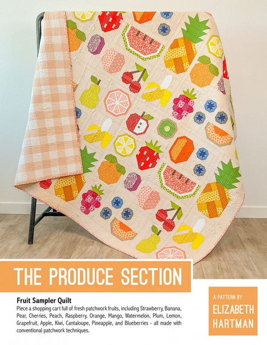The Produce Section Quilt Pattern - Elizabeth Hartman (Pre-order: July 2024)