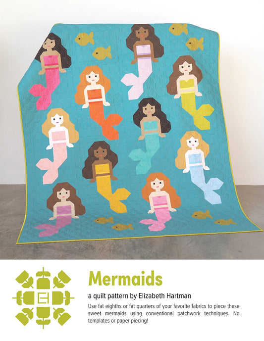 Mermaids - Quilt Pattern - Elizabeth Hartman