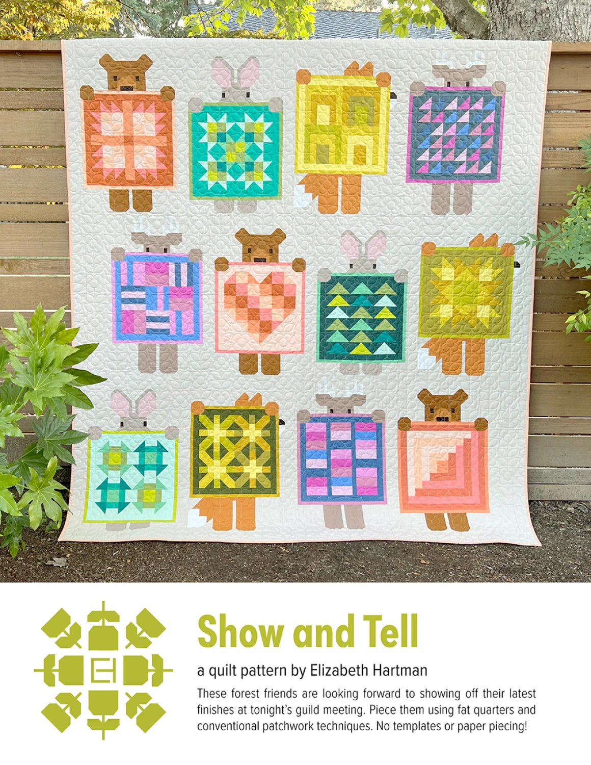 Show and Tell - Quilt Pattern - Elizabeth Hartman