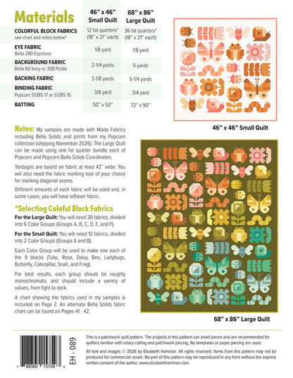 Busy Backyard - Quilt Pattern - Elizabeth Hartman (Pre-order: Aug 2026)