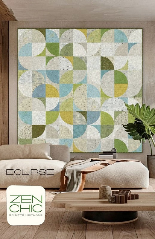Eclipse Quilt Pattern - Zen Chic - Moda