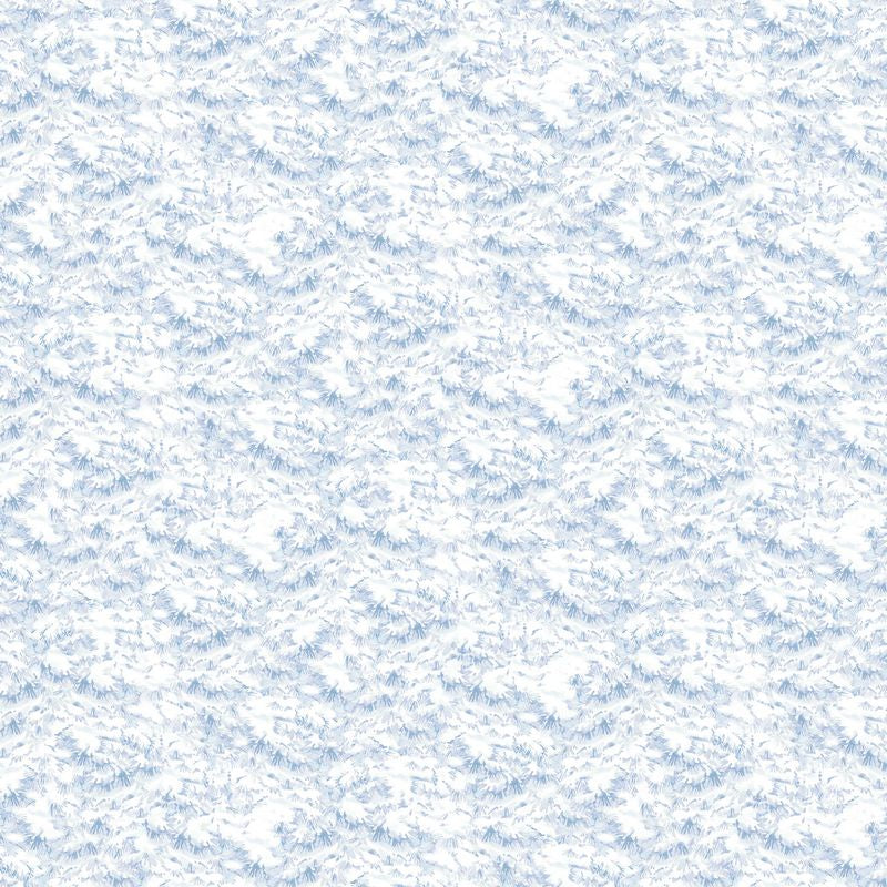 Winter Jays FLANNEL - Snowy Trees in Pale Blue - Art Brand Holdings - Northcott (Pre-order: July 2024)
