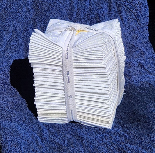 Harmony Prints White - "Canadian Sized" Fat Quarter Bundle