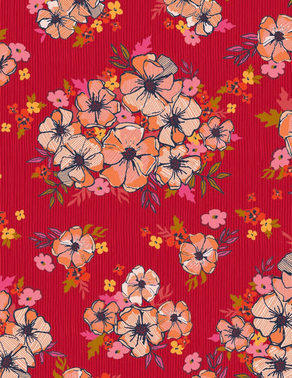 The Flower Fields - Fat Quarter Bundle - Maureen Cracknell - Art Gallery Fabrics