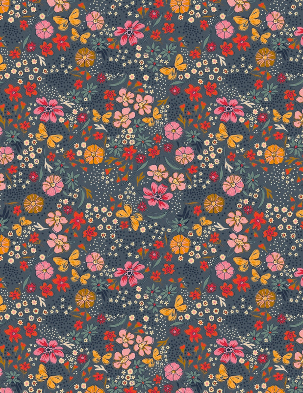 The Flower Fields - Fat Quarter Bundle - Maureen Cracknell - Art Gallery Fabrics