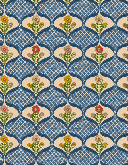 The Flower Fields - Fat Quarter Bundle - Maureen Cracknell - Art Gallery Fabrics