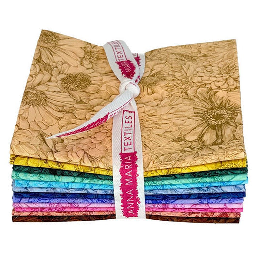 Gentle Rendering - Fat Quarter Bundle - Anna Maria Textiles (Northcott) (Pre-order: May 2027)
