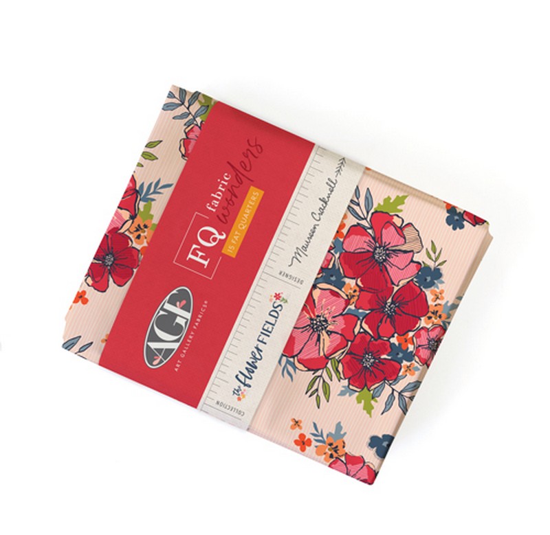 The Flower Fields - Fat Quarter Bundle - Maureen Cracknell - Art Gallery Fabrics