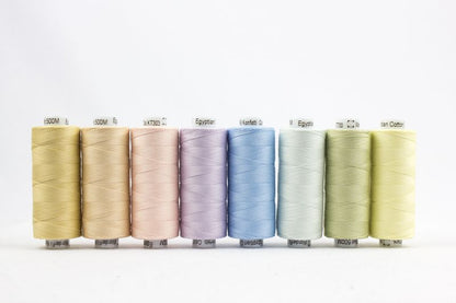 Konfetti 8 Pack - Iced Pastels - Cotton 50wt 547yd (500m) - WonderFil Specialty Threads (Pre-order: Jan 2026)