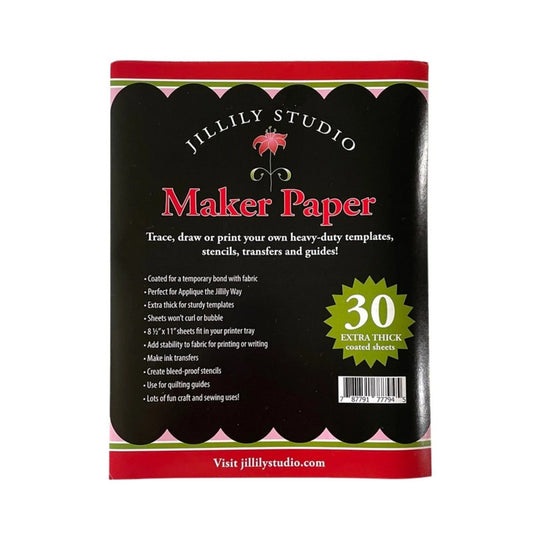 Applique Maker Paper - Jillily Studio
