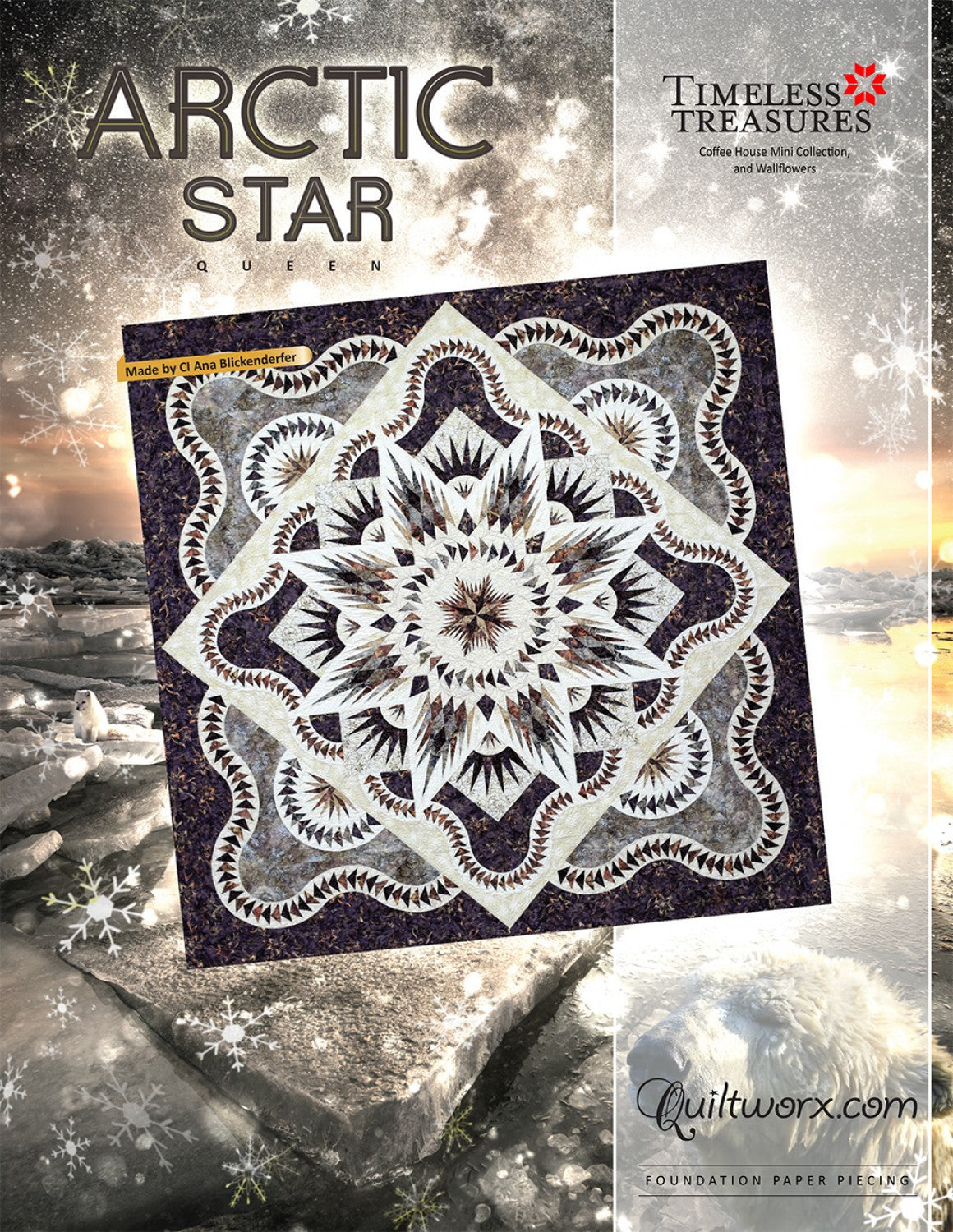 Arctic Star Queen (FPP) - Quiltworx (Pre-order: Jan 2026)