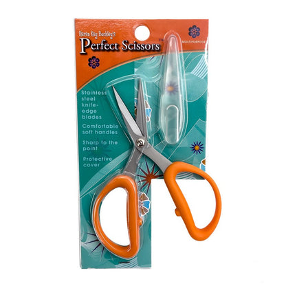 Perfect Scissors Multi Purpose Orange Medium - Karen Kay Buckley