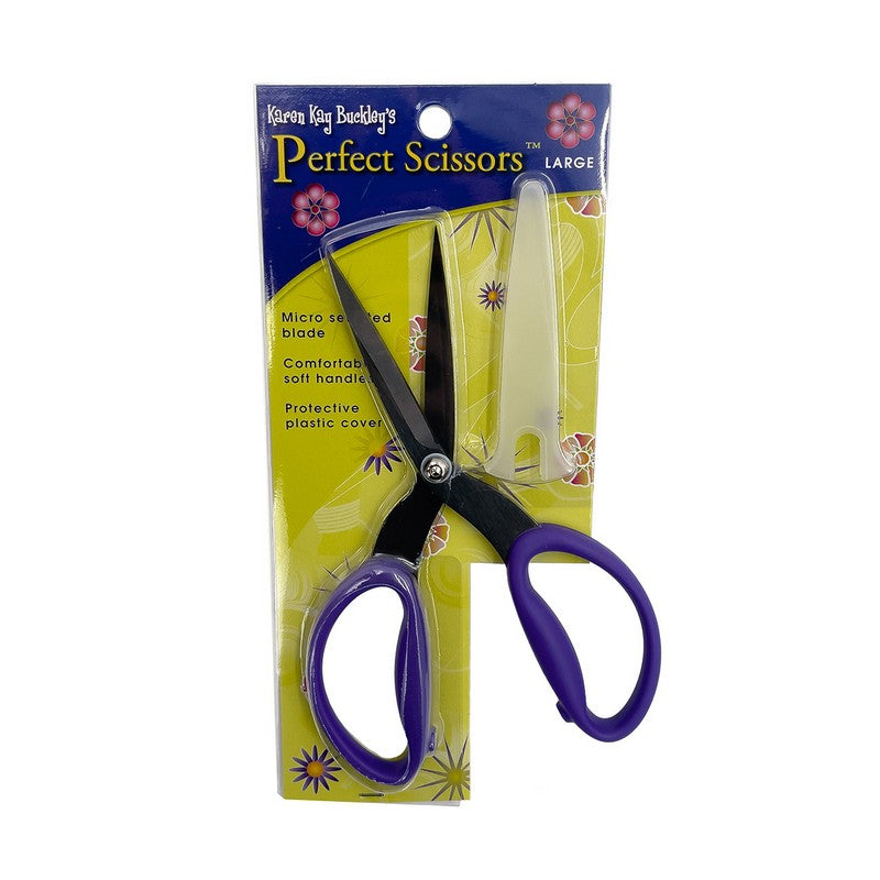 Perfect Scissors 7.5" Large (Purple) Karen Kay Buckley - Dinkydoo Fabrics