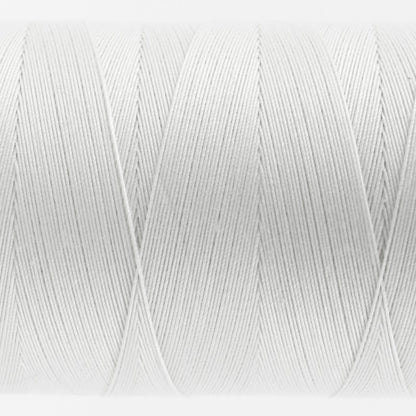 Konfetti - White - Cotton 50wt 1094yd (1000m) - WonderFil Specialty Threads (Pre-order: Jan 2026)