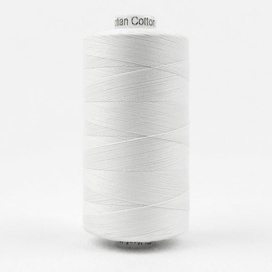 Konfetti - White - Cotton 50wt 1094yd (1000m) - WonderFil Specialty Threads (Pre-order: Jan 2026)
