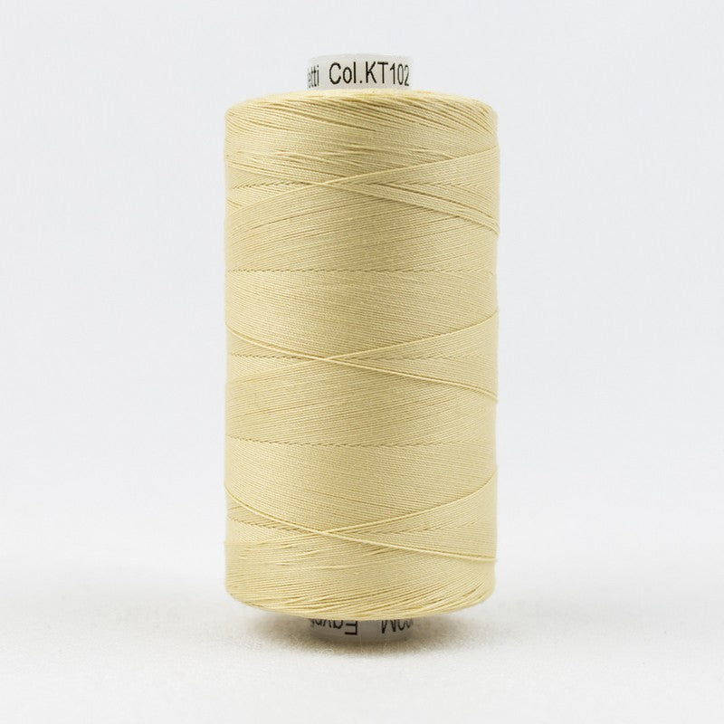 Konfetti - Ecru - Cotton 50wt 1094yd (1000m) - WonderFil Specialty Threads (Pre-order: Aug 2026)