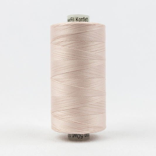 Konfetti - Baby Pink - Cotton 50wt 1094yd (1000m) - WonderFil Specialty Threads (Pre-order: June 2024)