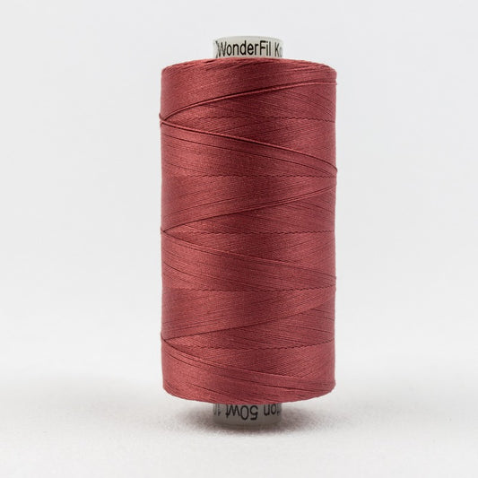 Konfetti - Dark Rose - Cotton 50wt 1094yd (1000m) - WonderFil Specialty Threads (Pre-order: Jan 2026)