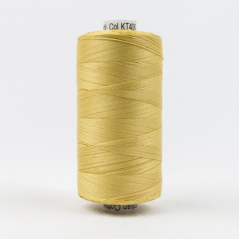 Konfetti - Gold - Cotton 50wt 1094yd (1000m) - WonderFil Specialty Threads (Pre-order: Aug 2026)