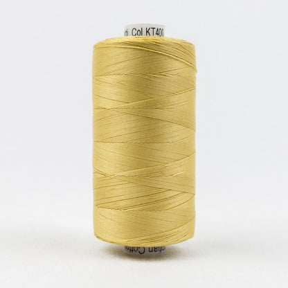 Konfetti - Gold - Cotton 50wt 1094yd (1000m) - WonderFil Specialty Threads (Pre-order: Aug 2026)