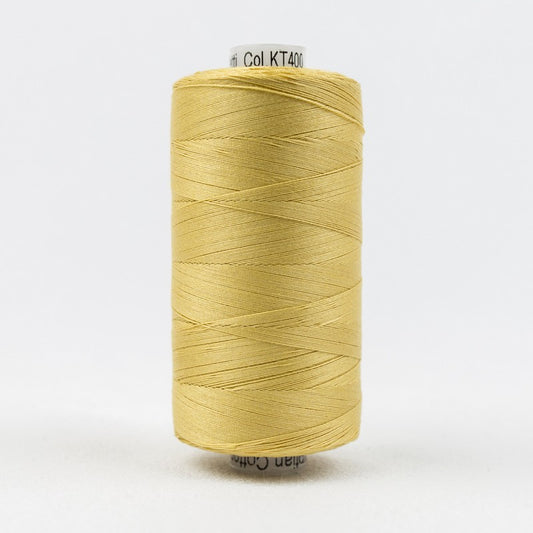 Konfetti - Gold - Cotton 50wt 1094yd (1000m) - WonderFil Specialty Threads (Pre-order: Jan 2026)
