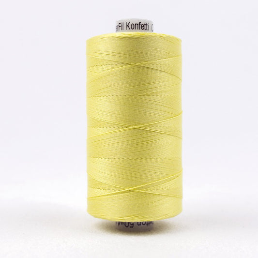 Konfetti - Yellow - Cotton 50wt 1094yd (1000m) - WonderFil Specialty Threads