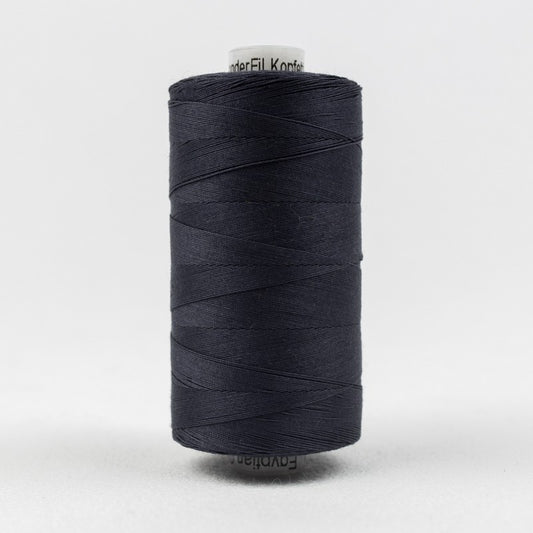 Konfetti - Dark Navy - Cotton 50wt 1094yd (1000m) - WonderFil Specialty Threads
