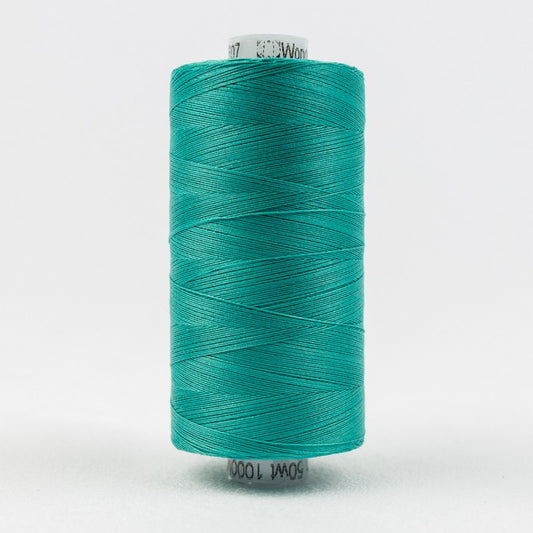 Konfetti - Teal - Cotton 50wt 1094yd (1000m) - WonderFil Specialty Threads (Pre-order: June 2024)