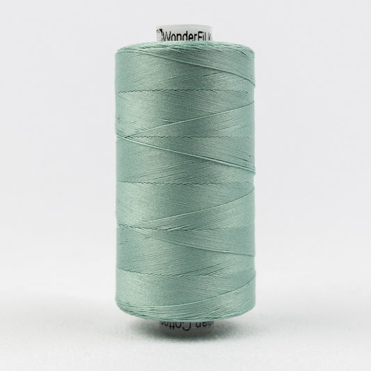 Konfetti - Drab Teal - Cotton 50wt 1094yd (1000m) - WonderFil Specialty Threads (Pre-order: Jan 2026)