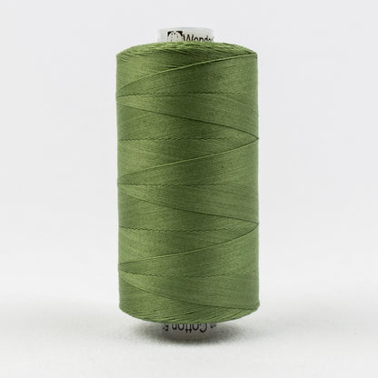 Konfetti - Dark Olive - Cotton 50wt 1094yd (1000m) - WonderFil Specialty Threads (Pre-order: Jan 2026)