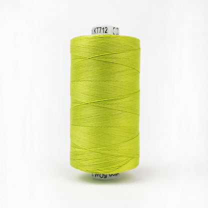 Konfetti - Chartreuse - Cotton 50wt 1094yd (1000m) - WonderFil Specialty Threads (Pre-order: Aug 2026)