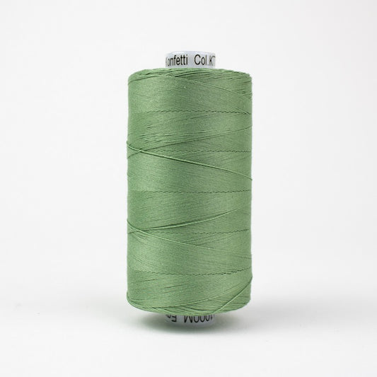 Konfetti - Army Green - Cotton 50wt 1094yd (1000m) - WonderFil Specialty Threads