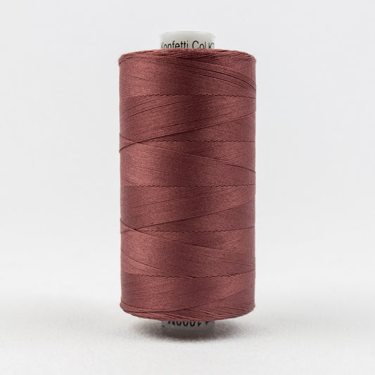 Konfetti - Barn Red - Cotton 50wt 1094yd (1000m) - WonderFil Specialty Threads (Pre-order: June 2024)