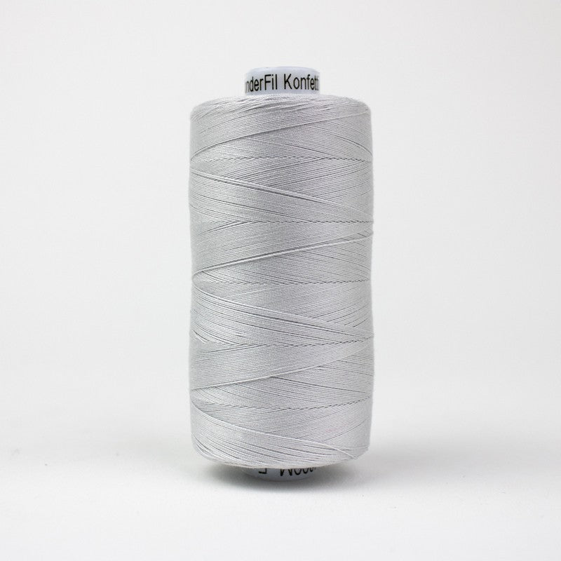 Konfetti - Mist - Cotton 50wt 1094yd (1000m) - WonderFil Specialty Threads - Dinkydoo Fabrics