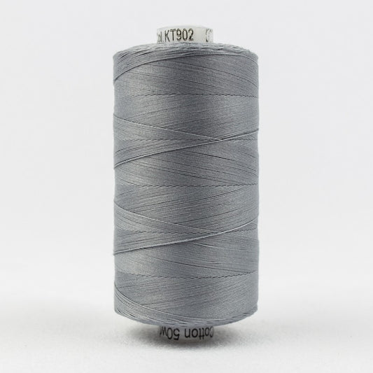 Konfetti - Medium Grey - Cotton 50wt 1094yd (1000m) - WonderFil Specialty Threads (Pre-order: Feb 2026)