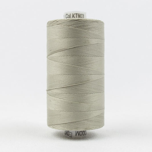 Konfetti - Very Light Grey - Cotton 50wt 1094yd (1000m) - WonderFil Specialty Threads (Pre-order: June 2024)