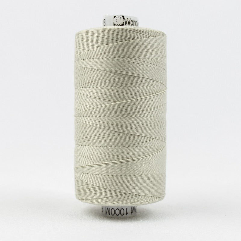 Konfetti - Pale Grey - Cotton 50wt 1094yd (1000m) - WonderFil Specialty Threads - Dinkydoo Fabrics
