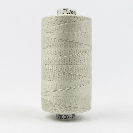 Konfetti - Pale Grey - Cotton 50wt 1094yd (1000m) - WonderFil Specialty Threads (Pre-order: Jan 2026)