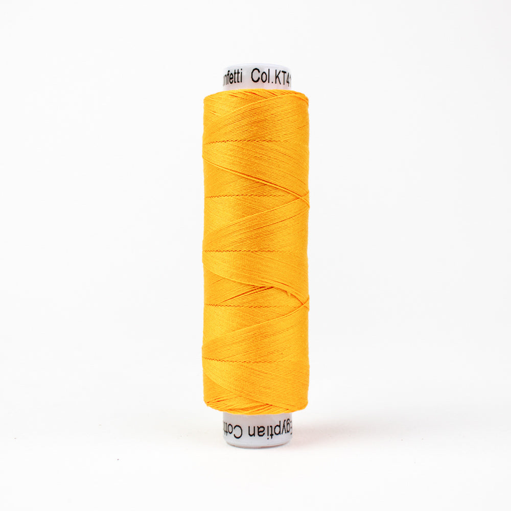 Konfetti - Lemon Curd - Cotton 50wt 220yd (200m) - WonderFil Specialty Threads (Pre-order: Feb 2026)