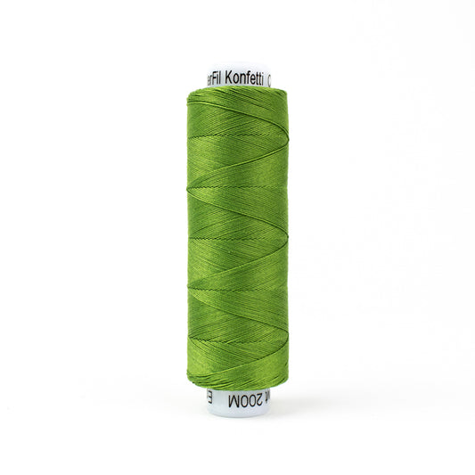 Konfetti - Ivy - Cotton 50wt 220yd (200m) - WonderFil Specialty Threads (Pre-order: Jan 2026)