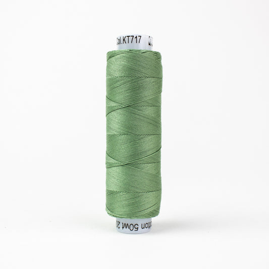 Konfetti - Army Green - Cotton 50wt 220yd (200m) - WonderFil Specialty Threads (Pre-order: June 2024)
