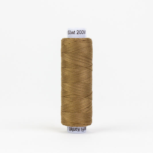 Konfetti - Brown - Cotton 50wt 220yd (200m) - WonderFil Specialty Threads (Pre-order: Jan 2026)