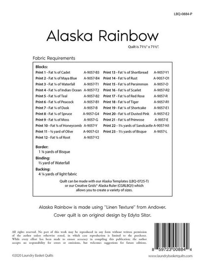 Alaska Quilt Pattern - Laundry Basket Quilts - Moda