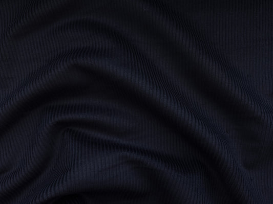 8 Wale Cotton Corduroy (58") - Navy - Telio