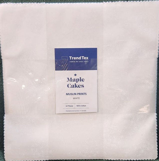 Harmony Prints White - Layer Cake