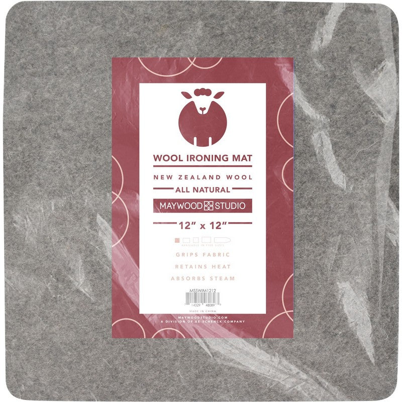 Wool Ironing Mat 12" x 12" - Maywood Studio